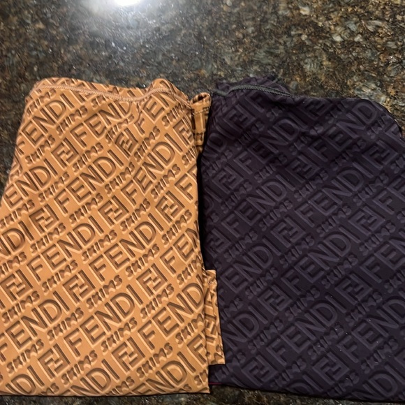 Skims Fendi Collab size 3x 2 pair Panties/boy shorts 💜 - nwt Kim kardashian. - Picture 5 of 12